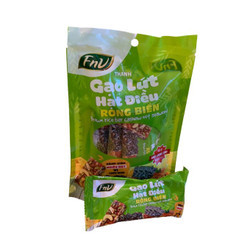 Thanh gạo lứt hạt điều rong biển FNV gói 45g (1 Gói)