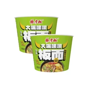 Combo 2 hộp mì không chiên sợi dẹt Anhui vị bò chua cay 139g