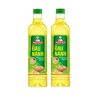 Combo 2 chai dầu đậu nành Meizan 1L