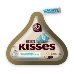 Socola Hershey's Kisses Cookies N Cream gói 146g (1 Gói)