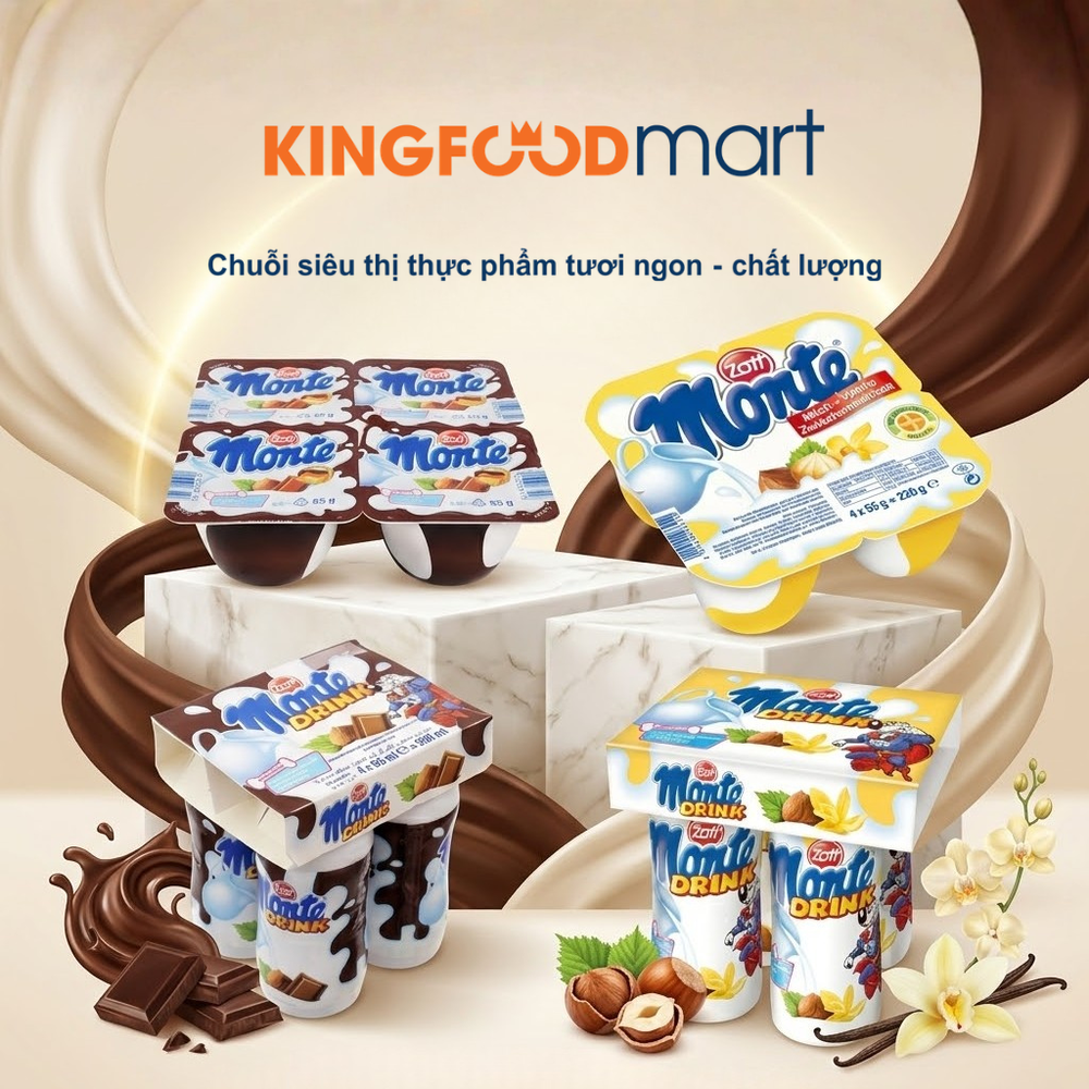 Váng sữa Monte - Lựa chọn dinh dưỡng vàng cho bé, tiết kiệm tối ưu cho mẹ.