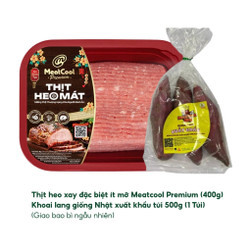 Combo Khoai lang & Thịt xay ít mỡ