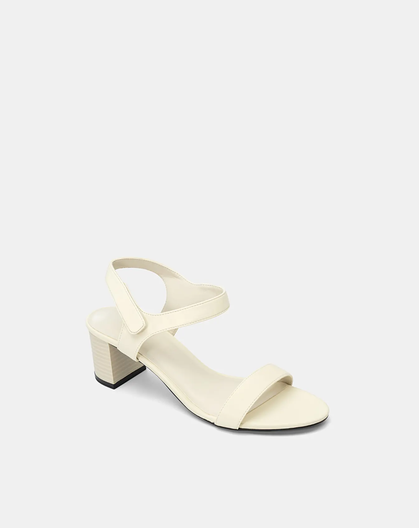 Giày Sandal Gót Trụ Quai Dán - Image 6
