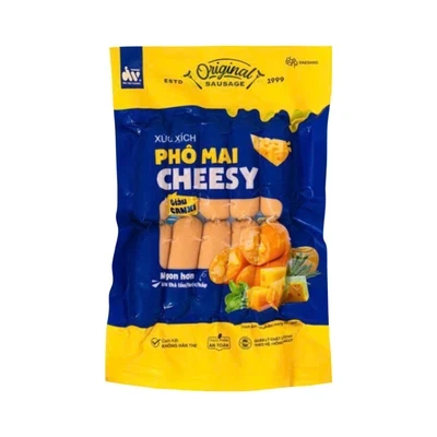 Xúc xích phô mai Cheesy Đức Việt gói 250g