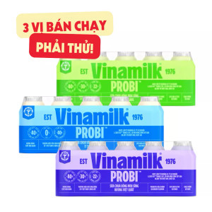 Set sữa probi Vinamilk 3 vị (1 Combo)