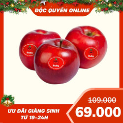 Táo Ruby Pháp túi 1kg (1 Túi)
