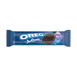 Bánh quy kem lạnh việt quất Oreo thanh 105g