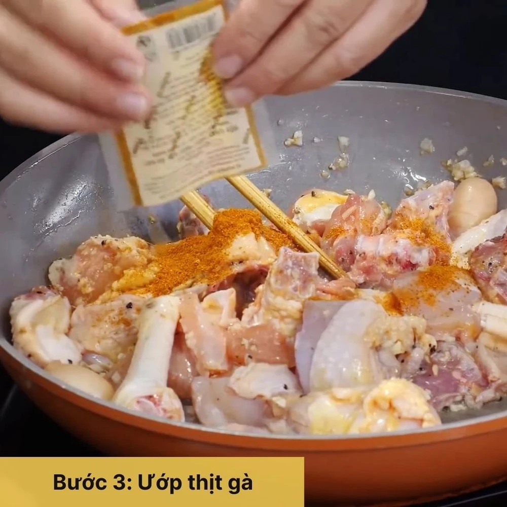 Ướp thịt gà