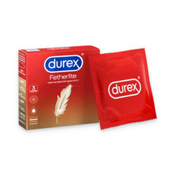 Bao cao su Fetherlite Durex hộp 3 cái