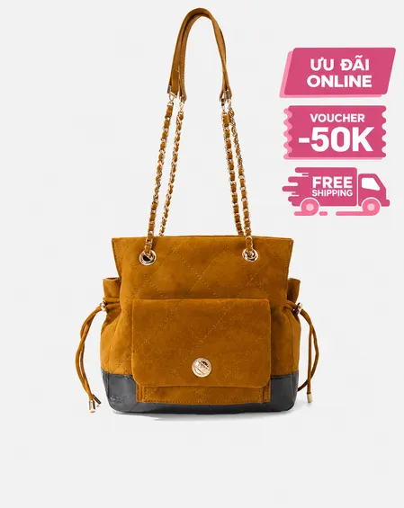 Túi Xách Nhỏ Shoulder Bag Rút Dây Bên Hông