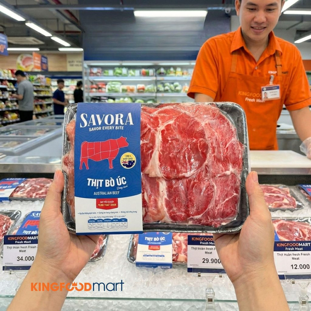 Chọn mua thịt bò chuẩn, an toàn tại Kingfoodmart