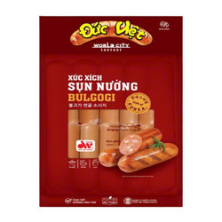 Xúc xích sụn nướng Bulgogi Đức Việt gói 450g (1 Gói)