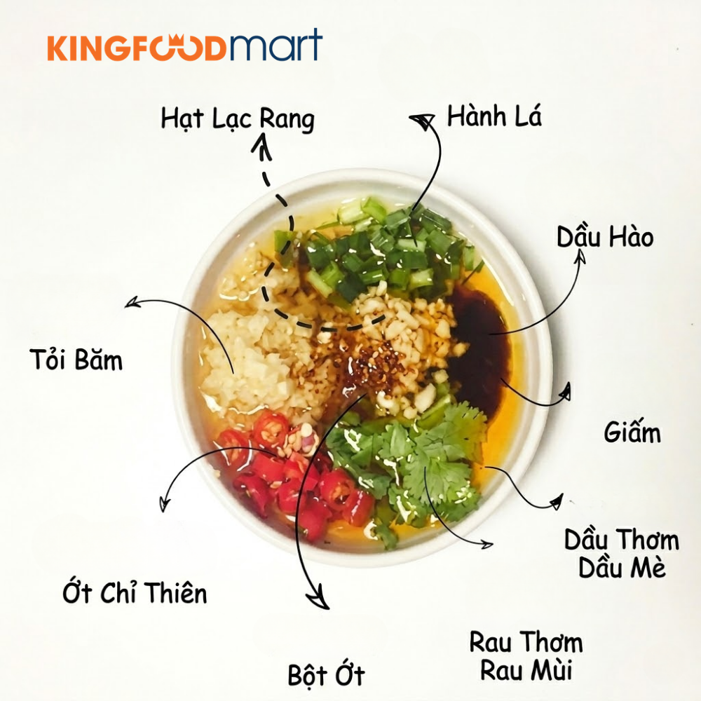 Sốt chấm lẩu bò Tứ Xuyên tự pha tạo nên nước chấm không thể thiếu trong mỗi bàn lẩu Mala.