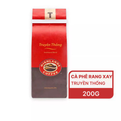 Cà phê rang xay truyền thống Highlands Coffee gói 200g