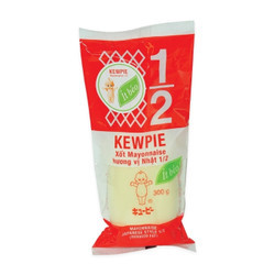 Xốt mayonaise hương vị Nhật ít béo 1/2 Kewpie chai 300g (1 Chai)