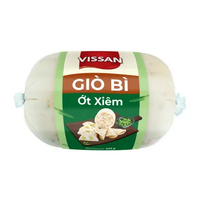Giò bì ớt xiêm Vissan gói 450g