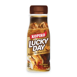 Cà phê sữa Kopiko Lucky Day 180ml (1 Chai)