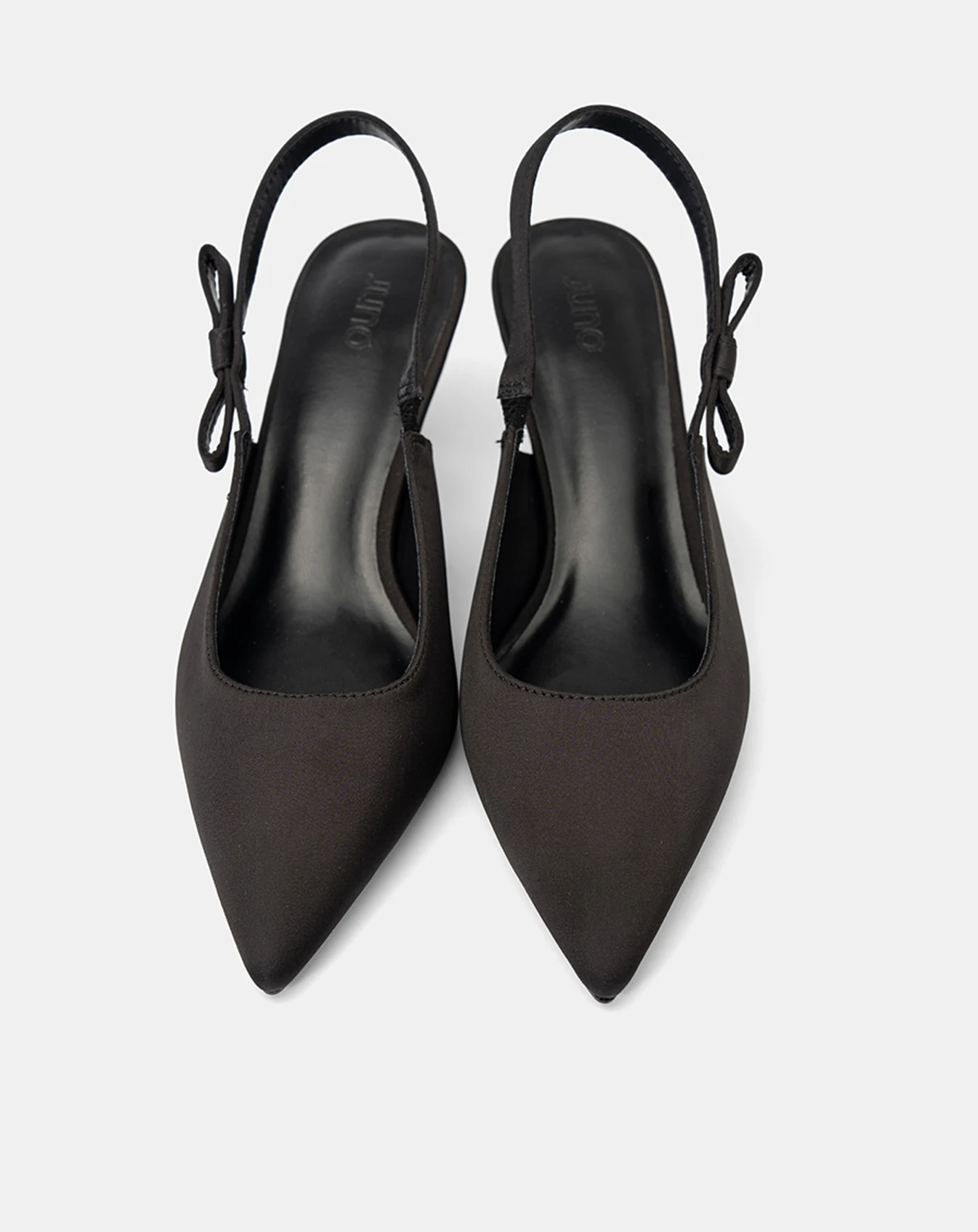 Giày Cao Gót Slingback Phối Nơ Hậu - Image 5