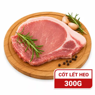 Cốt lết heo 300g