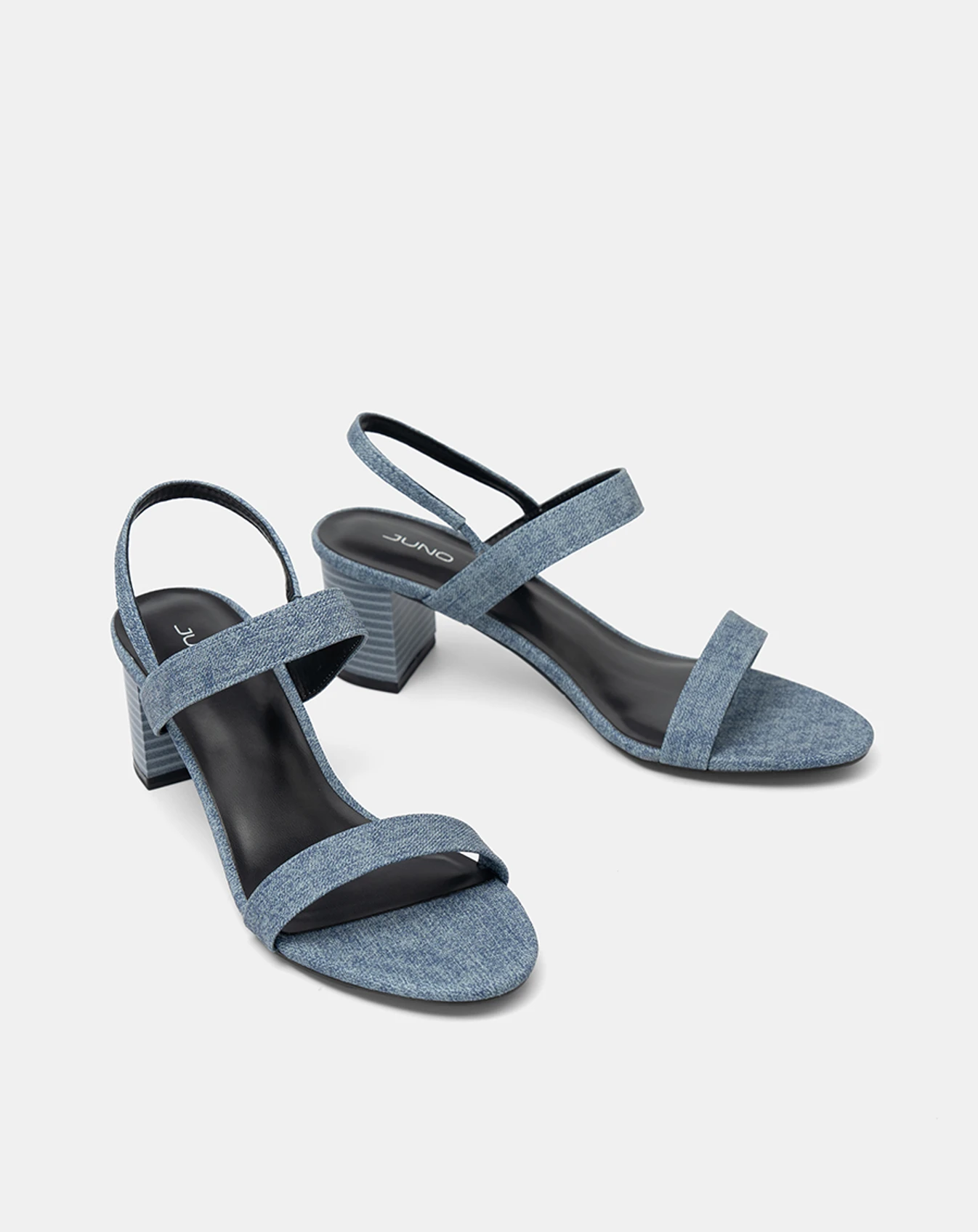 Giày Sandal Gót Vuông Basic - Image 7