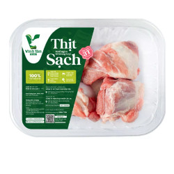 Xương ống heo Vĩnh Tân khay 400g (1 Khay)