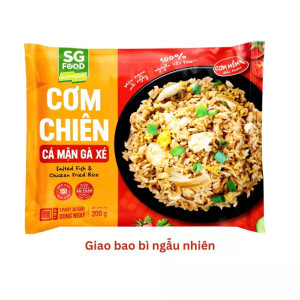 Cơm chiên cá mặn gà xé Sg Food gói 200g (1 Gói)