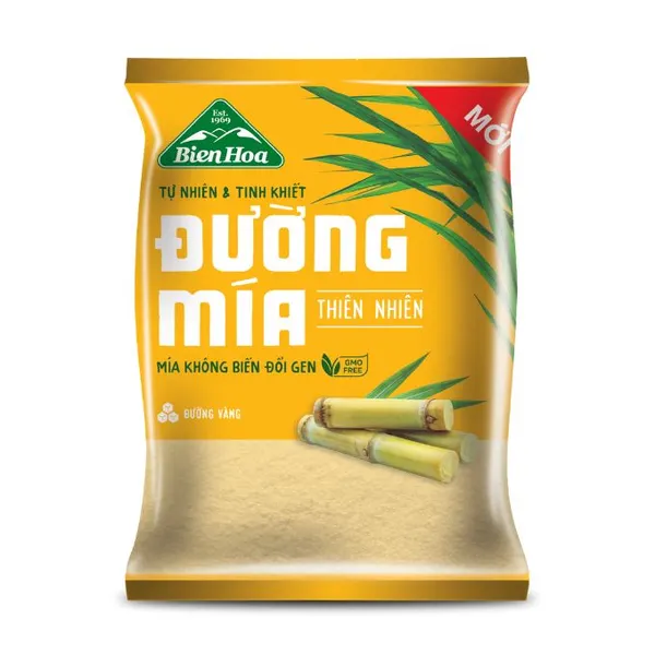 Đường mía thiên nhiên Biên Hòa túi 1kg
