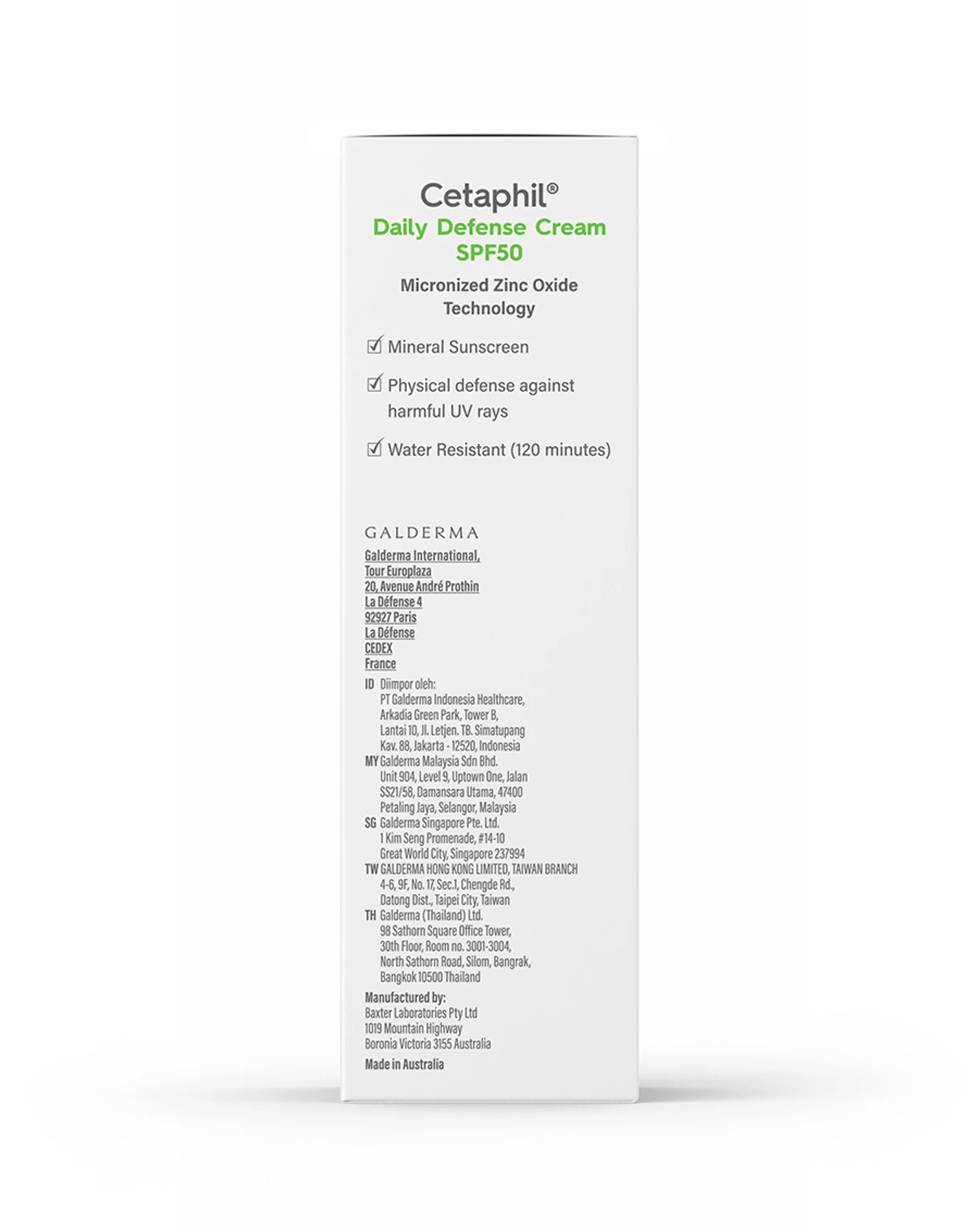 Kem Chống Nắng Cetaphil Vật Lý Cho Da Nhạy Cảm SPF50 50g KCN048 - Image 5