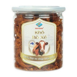 Khô bò xé Hải Châu hũ 100g (1 Hũ)