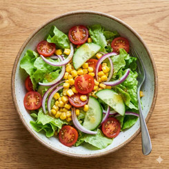 Cách Làm Salad Trộn Dầu Giấm Tươi Mát Cho Vòng Eo Thon Gọn