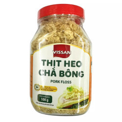 Thịt heo chà bông Vissan hộp 100g (1 Hộp)