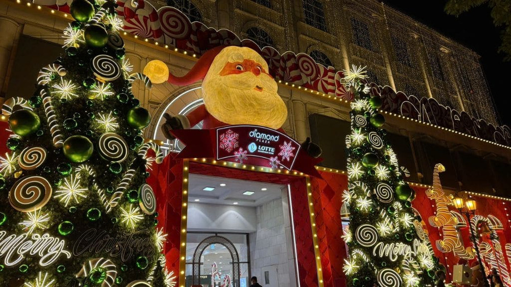 địa điểm trang trí Noel 
