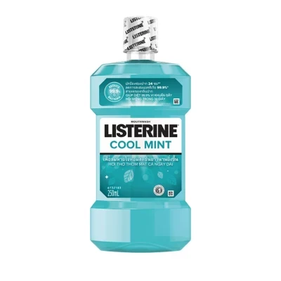 Nước súc miệng bạc hà Listerine chai 250ml