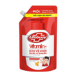 Nước rửa tay bảo vệ vượt trội Lifebuoy túi 1kg (1 Túi)