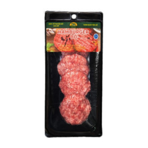 Hamburger bò Pacow khay 250g (1 Khay)