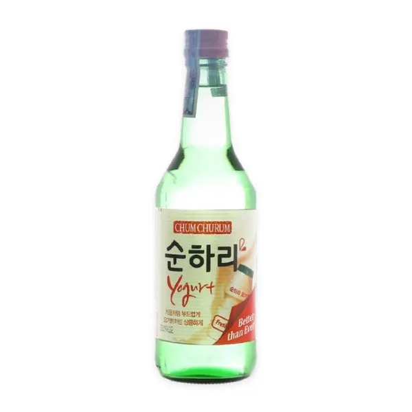 Rượu Soju vị yogurt 12% Chumchurum chai 360ml