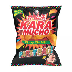 Snack khoai tây vị cay đặc biệt Karamucho gói 120g (1 Gói)