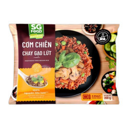 Cơm chiên chay gạo lứt SG Food gói 200g (1 Gói)