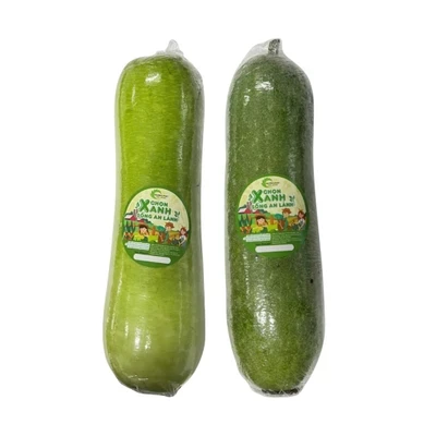 Combo bầu và bí đao xanh VietGAP 500g