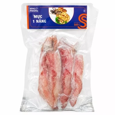 Mực ống 1 nắng Song Phương gói 500g