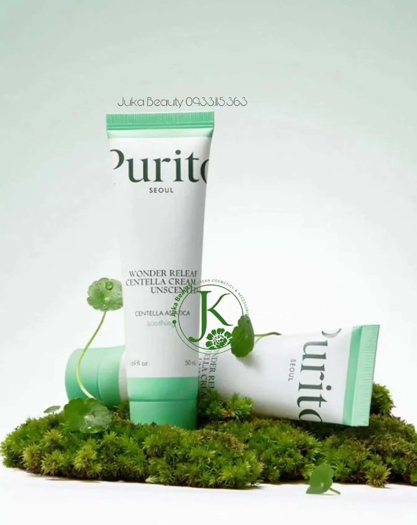 Kem Dưỡng Da Rau Má Không Mùi Purito Wonder Releaf Centella Cream Unscented KDD030 - Image 3