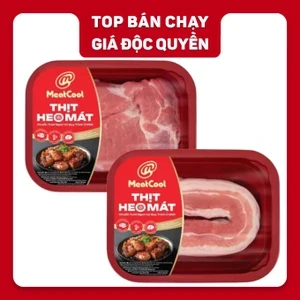 Combo Meatcool: Ba rọi heo và nạc dăm