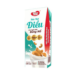 Sữa hạt điều Richer Milk ít đường hộp 180ml