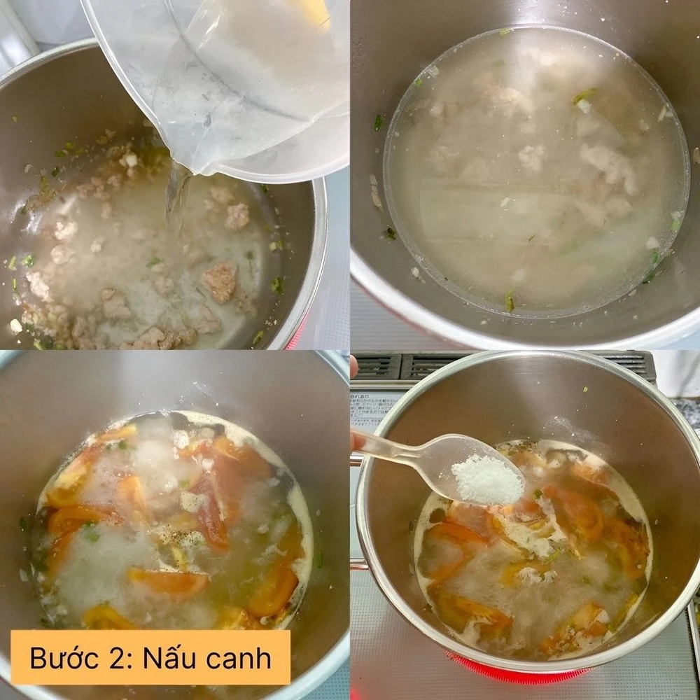 nấu canh
