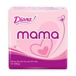Băng vệ sinh sau sinh Mama Diana gói 12 miếng