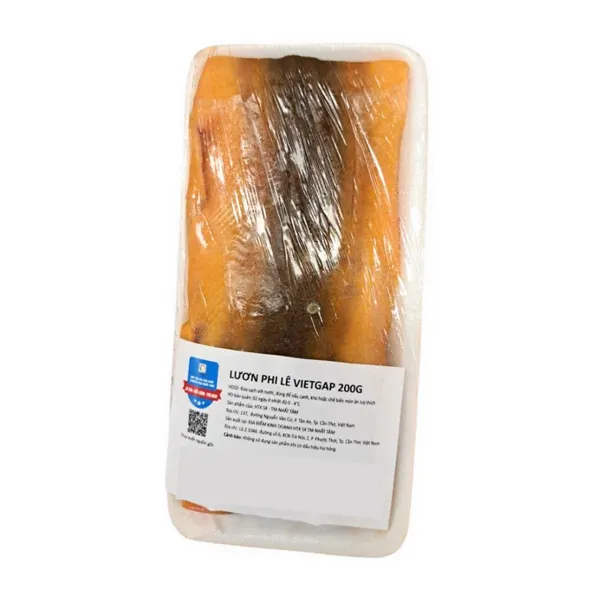 Lươn phi lê VietGAP vỉ 200g