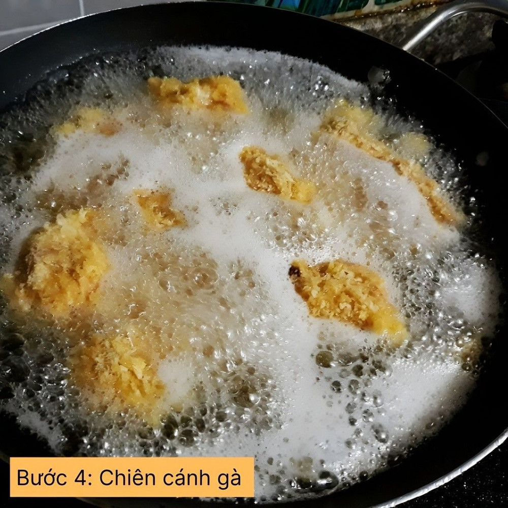 chiên cánh gà