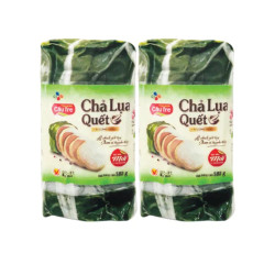 Combo 2 Chả lụa quết thượng hạng CJ Cầu Tre cây 500g x 2