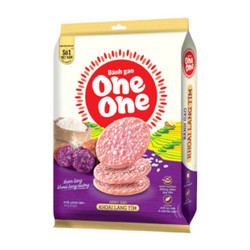 Bánh gạo khoai lang tím One One gói 166g (1 Gói)