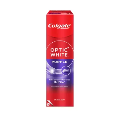 Kem đánh răng Colgate optic white purple tuýp 100g